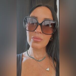 Chloe oversize sunglasses